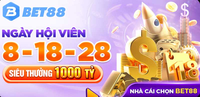 Ngày hội viên 8 - 18 - 28